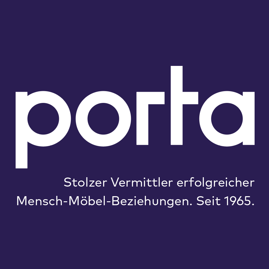 Porta-Logo-dunkelblau